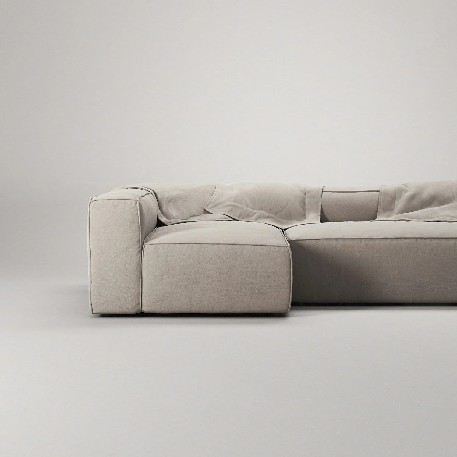 Grand 4-Sitzer-Sofa Liege Links, Sandshell Beige 5 Grand 4-Sitzer-Sofa Liege Links, Sandshell Beige – Bild 5