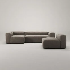 Grand 4-Sitzer-Sofa Liege Links Mit Sessel, Mole Brown -Gubi || Hay || &Tradition Verkäufe decotique grand 4 sitzer sofa liege links mit sessel 10