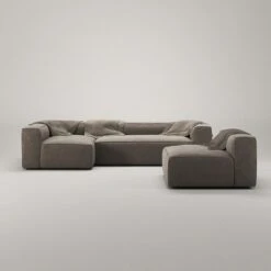 Grand 4-Sitzer-Sofa Liege Links Mit Sessel, Mole Brown -Gubi || Hay || &Tradition Verkäufe decotique grand 4 sitzer sofa liege links mit sessel 11