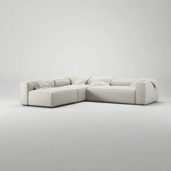 Grand 4-Sitzer-Sofa Liege Links Mit Sessel, Moon White -Gubi || Hay || &Tradition Verkäufe decotique grand 4 sitzer sofa liege links mit sessel 48