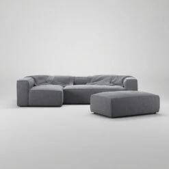 Gubi || Hay || &Tradition Verkäufe -Gubi || Hay || &Tradition Verkäufe decotique grand 4 sitzer sofa liege links offenes endstuck mit fuhocker 2