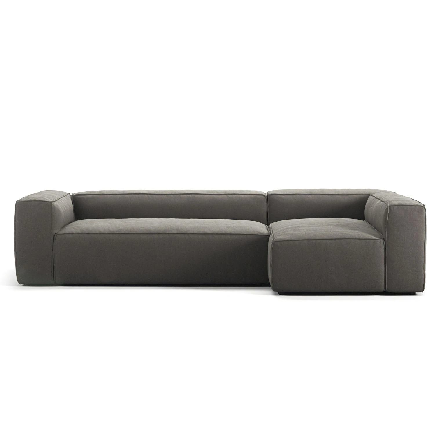 Grand 4-Sitzer-Sofa Liege Rechts, Hunter Brown 1 Grand 4-Sitzer-Sofa Liege Rechts, Hunter Brown