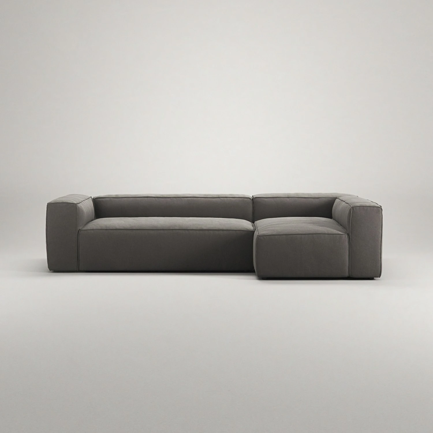 Grand 4-Sitzer-Sofa Liege Rechts, Hunter Brown 2 Grand 4-Sitzer-Sofa Liege Rechts, Hunter Brown – Bild 2