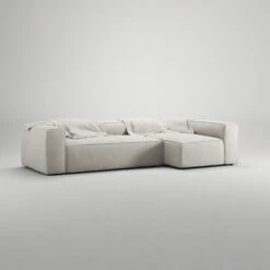 Grand 4-Sitzer-Sofa Liege Rechts, Moon White -Gubi || Hay || &Tradition Verkäufe decotique grand 4 sitzer sofa liege rechts 43