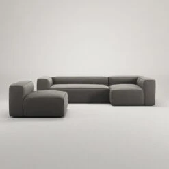 Grand 4-Sitzer-Sofa Liege Rechts Mit Sessel, Hunter Brown -Gubi || Hay || &Tradition Verkäufe decotique grand 4 sitzer sofa liege rechts mit sessel 28