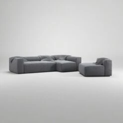 Grand 4-Sitzer-Sofa Liege Rechts Mit Sessel, Zinc Grey 9 Grand 4-Sitzer-Sofa Liege Rechts Mit Sessel, Zinc Grey -Gubi || Hay || &Tradition Verkäufe decotique grand 4 sitzer sofa liege rechts mit sessel 3