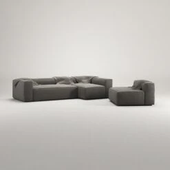 Grand 4-Sitzer-Sofa Liege Rechts Mit Sessel, Hunter Brown -Gubi || Hay || &Tradition Verkäufe decotique grand 4 sitzer sofa liege rechts mit sessel 30