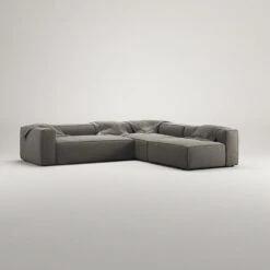 Grand 4-Sitzer-Sofa Liege Rechts Mit Sessel, Hunter Brown -Gubi || Hay || &Tradition Verkäufe decotique grand 4 sitzer sofa liege rechts mit sessel 31