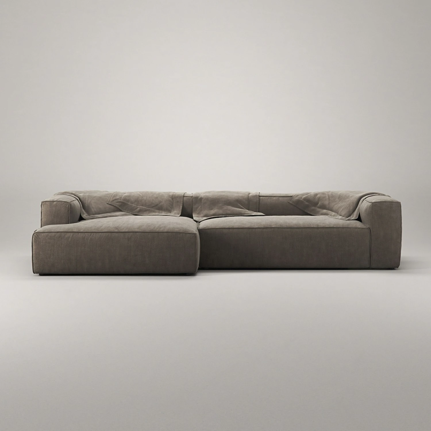 Grand 4-Sitzer-Sofa Sonnenliege Links, Mole Brown 3 Grand 4-Sitzer-Sofa Sonnenliege Links, Mole Brown – Bild 3