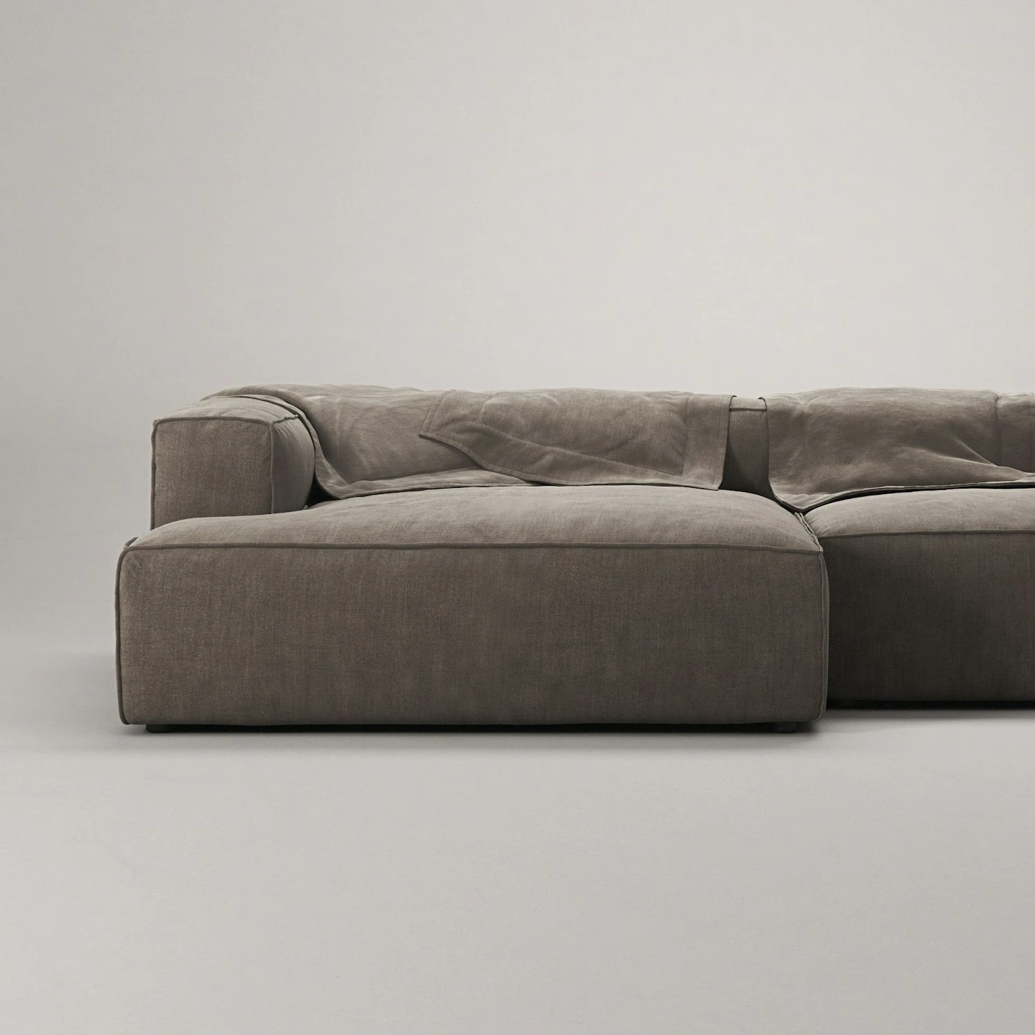 Grand 4-Sitzer-Sofa Sonnenliege Links, Mole Brown 5 Grand 4-Sitzer-Sofa Sonnenliege Links, Mole Brown – Bild 5