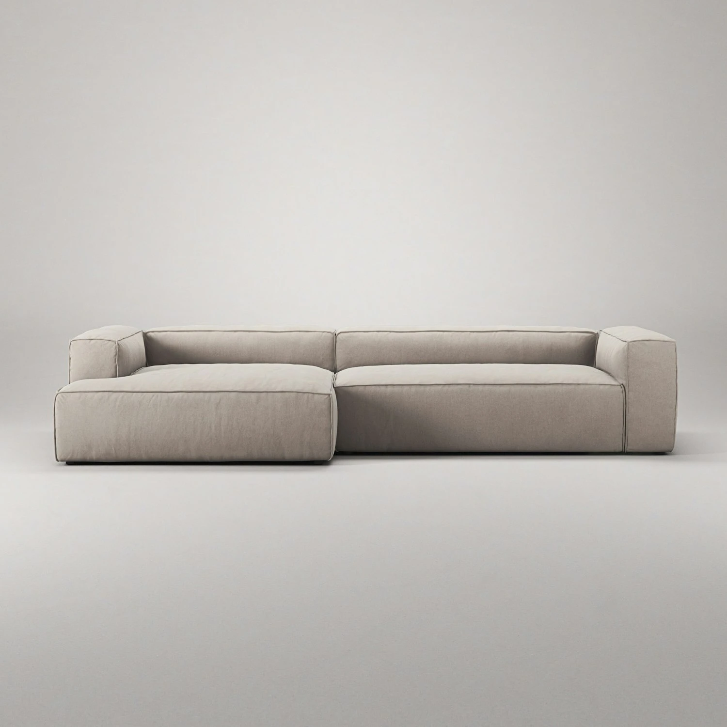 Grand 4-Sitzer-Sofa Sonnenliege Links, Sandshell Beige 2 Grand 4-Sitzer-Sofa Sonnenliege Links, Sandshell Beige – Bild 2