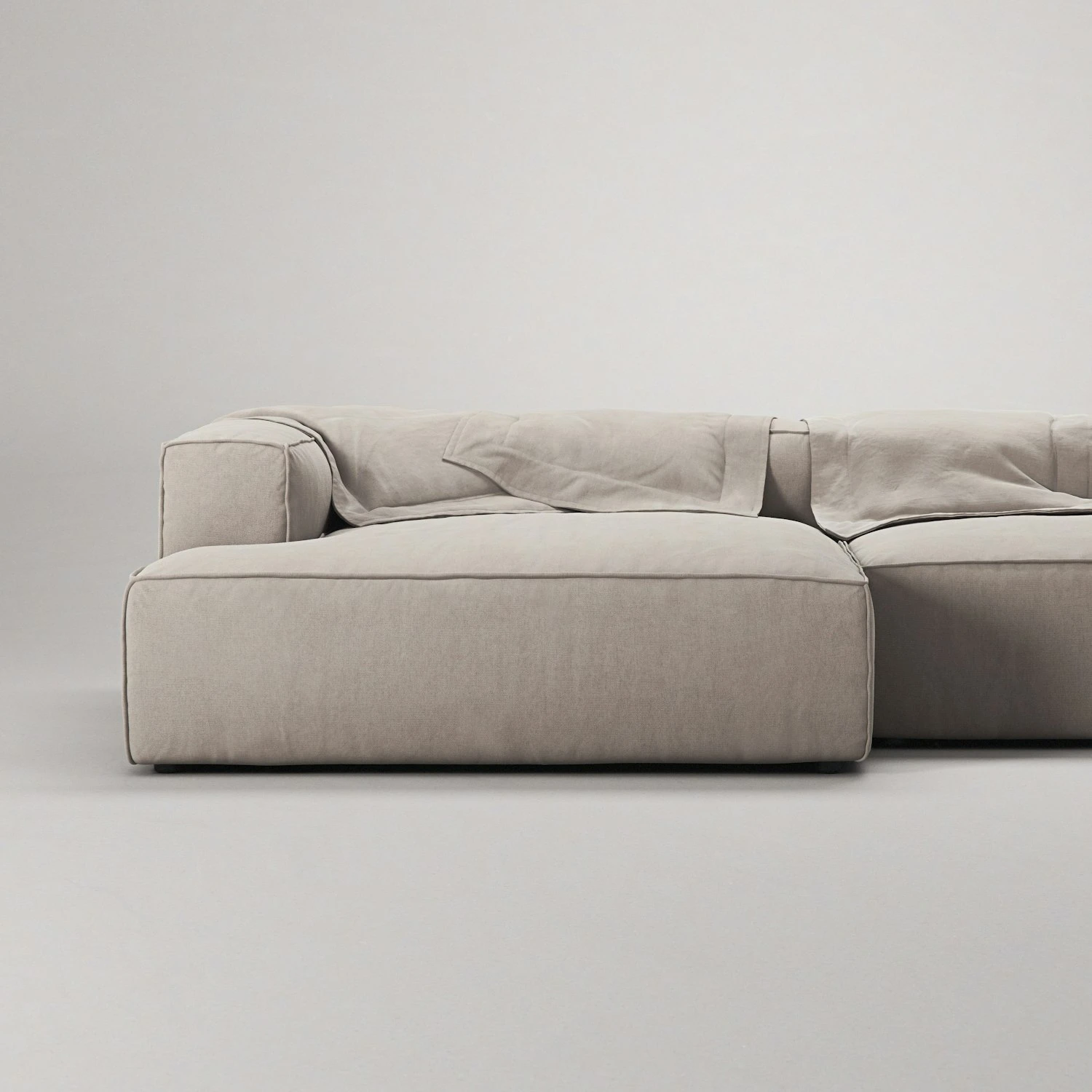 Grand 4-Sitzer-Sofa Sonnenliege Links, Sandshell Beige 5 Grand 4-Sitzer-Sofa Sonnenliege Links, Sandshell Beige – Bild 5