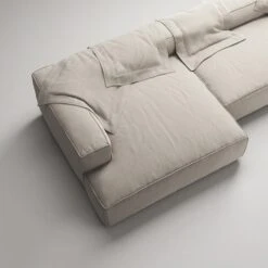 Grand 4-Sitzer-Sofa Sonnenliege Links, Sandshell Beige 11 Grand 4-Sitzer-Sofa Sonnenliege Links, Sandshell Beige -Gubi || Hay || &Tradition Verkäufe decotique grand 4 sitzer sofa sonnenliege links 29