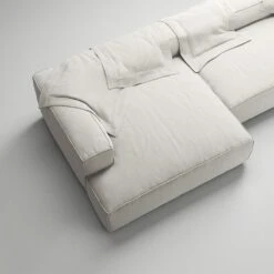 Grand 4-Sitzer-Sofa Sonnenliege Links, Moon White -Gubi || Hay || &Tradition Verkäufe decotique grand 4 sitzer sofa sonnenliege links 37