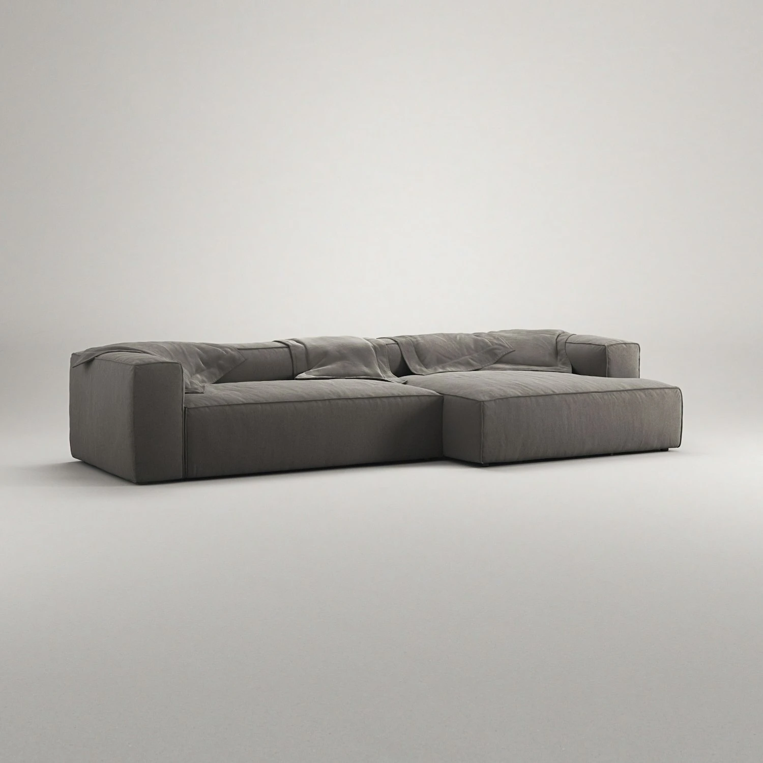 Grand 4-Sitzer-Sofa Sonnenliege Rechts, Hunter Brown 4 Grand 4-Sitzer-Sofa Sonnenliege Rechts, Hunter Brown – Bild 4