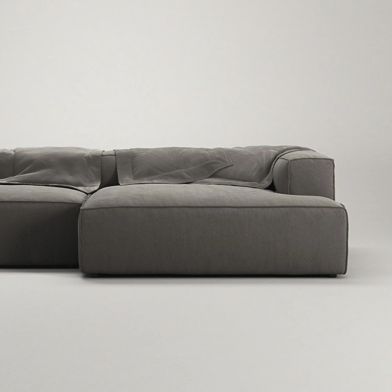 Grand 4-Sitzer-Sofa Sonnenliege Rechts, Hunter Brown 5 Grand 4-Sitzer-Sofa Sonnenliege Rechts, Hunter Brown – Bild 5