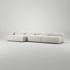 Grand Lounge Sofa 5-Seater Chaise Longue Left, Moon White -Gubi || Hay || &Tradition Verkäufe decotique grand 5 seater sofa chaise longue left 35