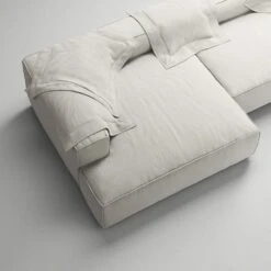 Grand Lounge Sofa 5-Seater Chaise Longue Left, Moon White -Gubi || Hay || &Tradition Verkäufe decotique grand 5 seater sofa chaise longue left 37