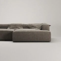 Grand Lounge Sofa 5-Seater Chaise Longue Right, Mole Brown -Gubi || Hay || &Tradition Verkäufe decotique grand 5 seater sofa chaise longue right 12