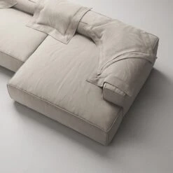 Grand Lounge Sofa 5-Seater Chaise Longue Right, Sandshell Beige 11 Grand Lounge Sofa 5-Seater Chaise Longue Right, Sandshell Beige -Gubi || Hay || &Tradition Verkäufe decotique grand 5 seater sofa chaise longue right 29