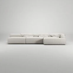 Grand Lounge Sofa 5-Seater Chaise Longue Right, Moon White -Gubi || Hay || &Tradition Verkäufe decotique grand 5 seater sofa chaise longue right 34