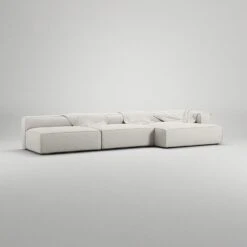 Grand Lounge Sofa 5-Seater Chaise Longue Right, Moon White -Gubi || Hay || &Tradition Verkäufe decotique grand 5 seater sofa chaise longue right 35