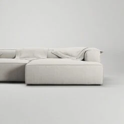 Grand Lounge Sofa 5-Seater Chaise Longue Right, Moon White -Gubi || Hay || &Tradition Verkäufe decotique grand 5 seater sofa chaise longue right 36