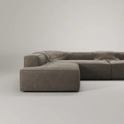 Grand 5 Seater Sofa, Open End Left Divan Right, Mole Brown -Gubi || Hay || &Tradition Verkäufe decotique grand 5 seater sofa divan left 12