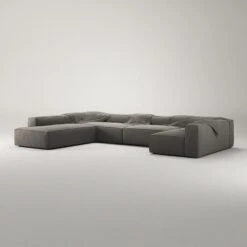 Grand 5 Seater Sofa, Open End Left Divan Right, Hunter Brown -Gubi || Hay || &Tradition Verkäufe decotique grand 5 seater sofa divan left 19