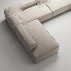 Grand 5 Seater Sofa, Open End Left Divan Right, Sandshell Beige -Gubi || Hay || &Tradition Verkäufe decotique grand 5 seater sofa divan left 29