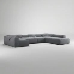 Grand 5 Seater Sofa, Open End Right Divan Left, Zinc Grey 9 Grand 5 Seater Sofa, Open End Right Divan Left, Zinc Grey -Gubi || Hay || &Tradition Verkäufe decotique grand 5 seater sofa divan right 3