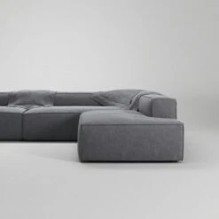 Grand 5 Seater Sofa, Open End Right Divan Left, Zinc Grey 10 Grand 5 Seater Sofa, Open End Right Divan Left, Zinc Grey -Gubi || Hay || &Tradition Verkäufe decotique grand 5 seater sofa divan right 4