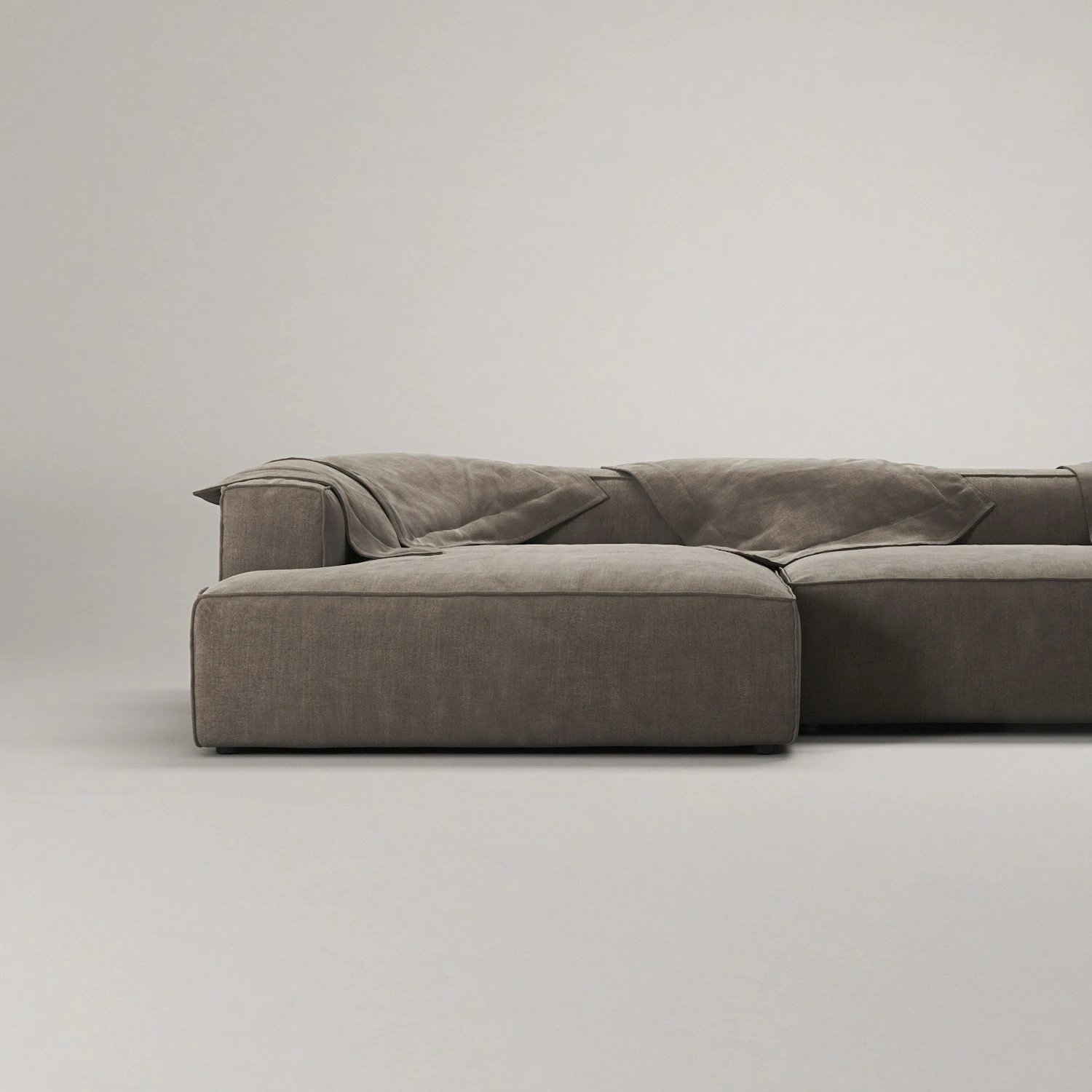 Grand 5 Seater Sofa Open End Right, Mole Brown 5 Grand 5 Seater Sofa Open End Right, Mole Brown – Bild 5