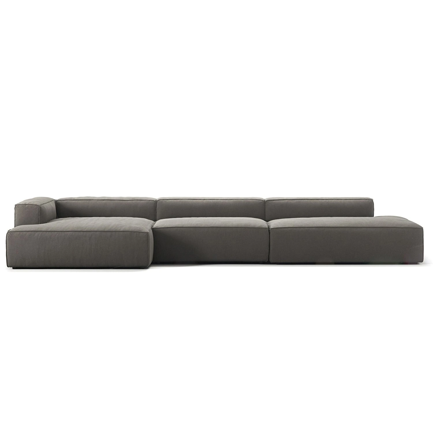 Grand 5 Seater Sofa Open End Right, Hunter Brown 1 Grand 5 Seater Sofa Open End Right, Hunter Brown
