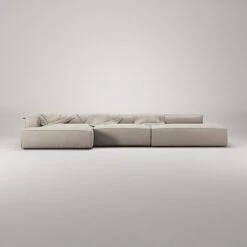 Grand 5 Seater Sofa Open End Right, Sandshell Beige -Gubi || Hay || &Tradition Verkäufe decotique grand 5 seater sofa open end right 26