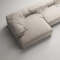 Grand 5 Seater Sofa Open End Right, Sandshell Beige -Gubi || Hay || &Tradition Verkäufe decotique grand 5 seater sofa open end right 29