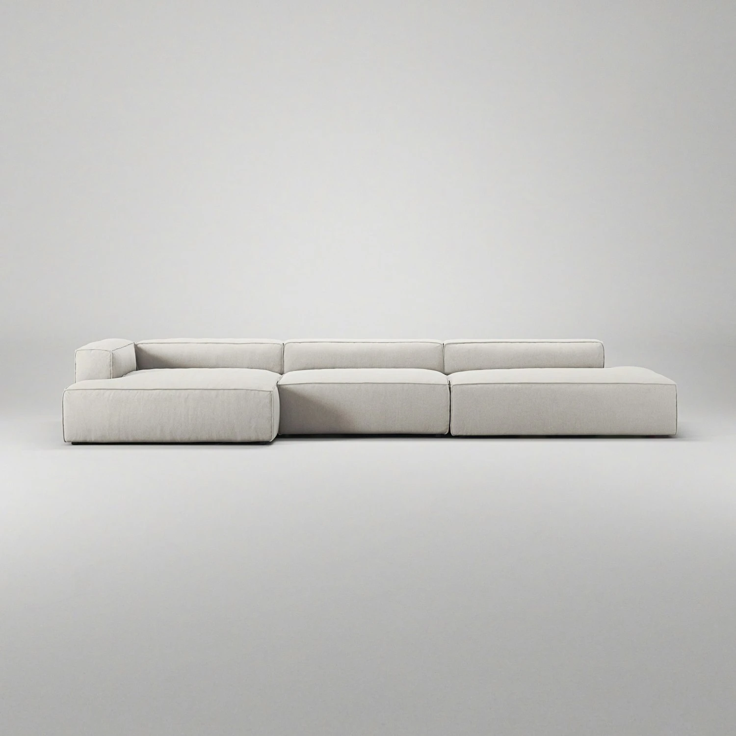 Grand 5 Seater Sofa Open End Right, Moon White 2 Grand 5 Seater Sofa Open End Right, Moon White – Bild 2