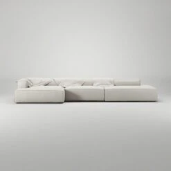 Grand 5 Seater Sofa Open End Right, Moon White 8 Grand 5 Seater Sofa Open End Right, Moon White -Gubi || Hay || &Tradition Verkäufe decotique grand 5 seater sofa open end right 34
