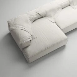 Grand 5 Seater Sofa Open End Right, Moon White 11 Grand 5 Seater Sofa Open End Right, Moon White -Gubi || Hay || &Tradition Verkäufe decotique grand 5 seater sofa open end right 37