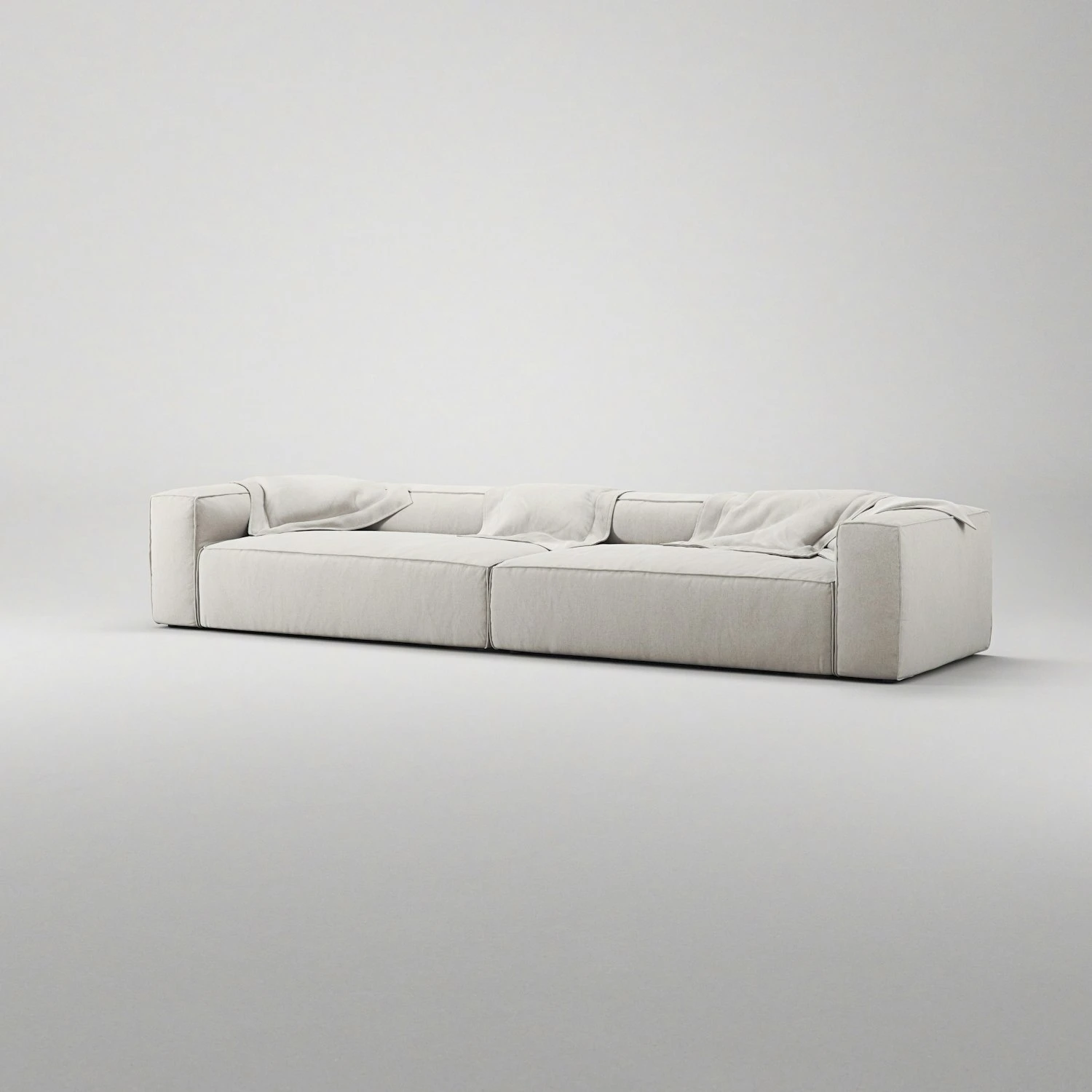Grand 6-Sitzer-Sofa, Moon White 4 Grand 6-Sitzer-Sofa, Moon White – Bild 4