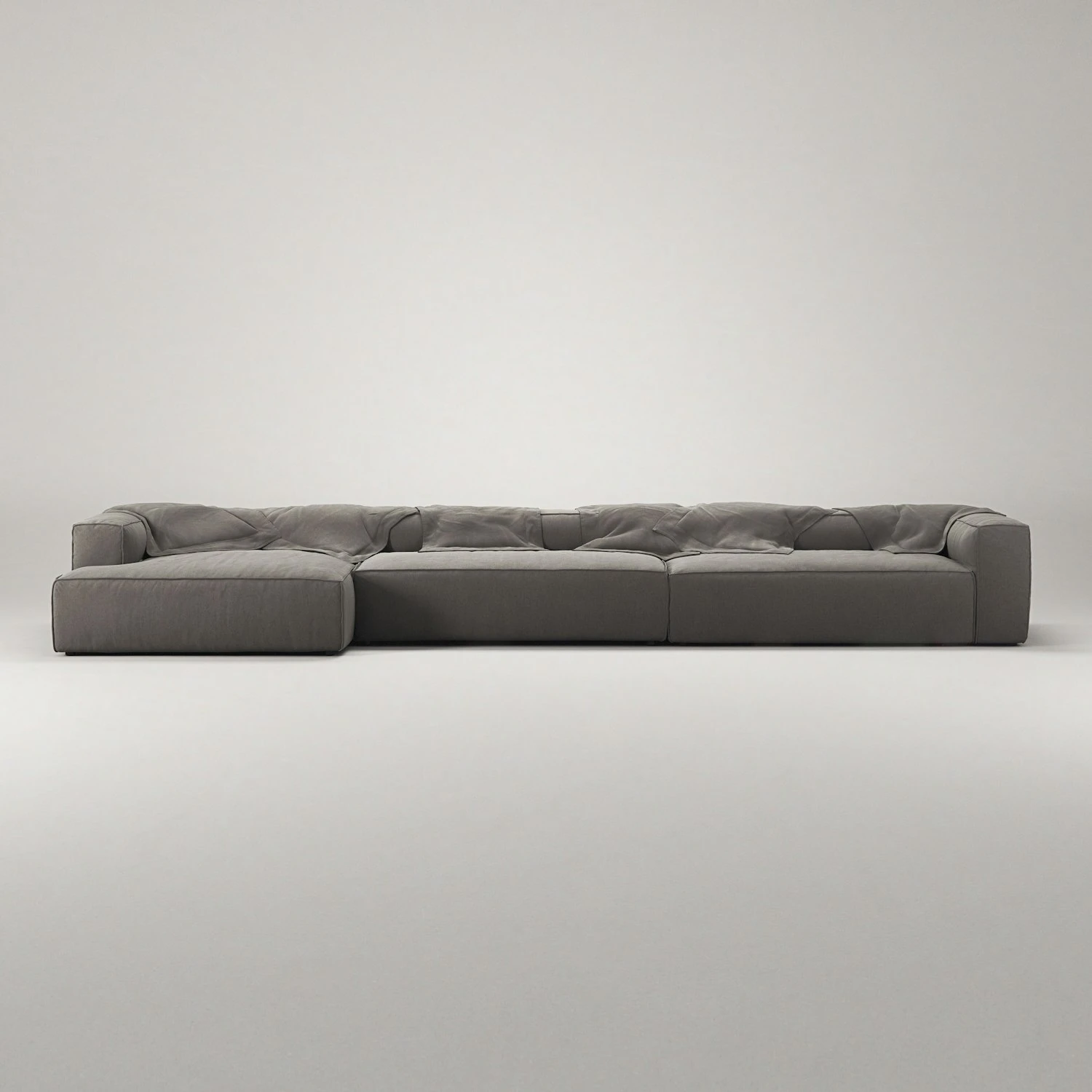 Grand 7 Seater Sofa Chaise Longue Left, Hunter Brown 3 Grand 7 Seater Sofa Chaise Longue Left, Hunter Brown – Bild 3