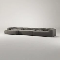 Grand 7 Seater Sofa Chaise Longue Left, Hunter Brown 9 Grand 7 Seater Sofa Chaise Longue Left, Hunter Brown -Gubi || Hay || &Tradition Verkäufe decotique grand 7 seater sofa chaise longue left 21