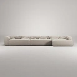 Grand 7 Seater Sofa Chaise Longue Right, Sandshell Beige -Gubi || Hay || &Tradition Verkäufe decotique grand 7 seater sofa chaise longue right 29