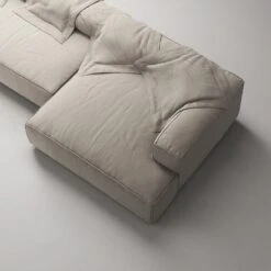 Grand 7 Seater Sofa Chaise Longue Right, Sandshell Beige -Gubi || Hay || &Tradition Verkäufe decotique grand 7 seater sofa chaise longue right 32