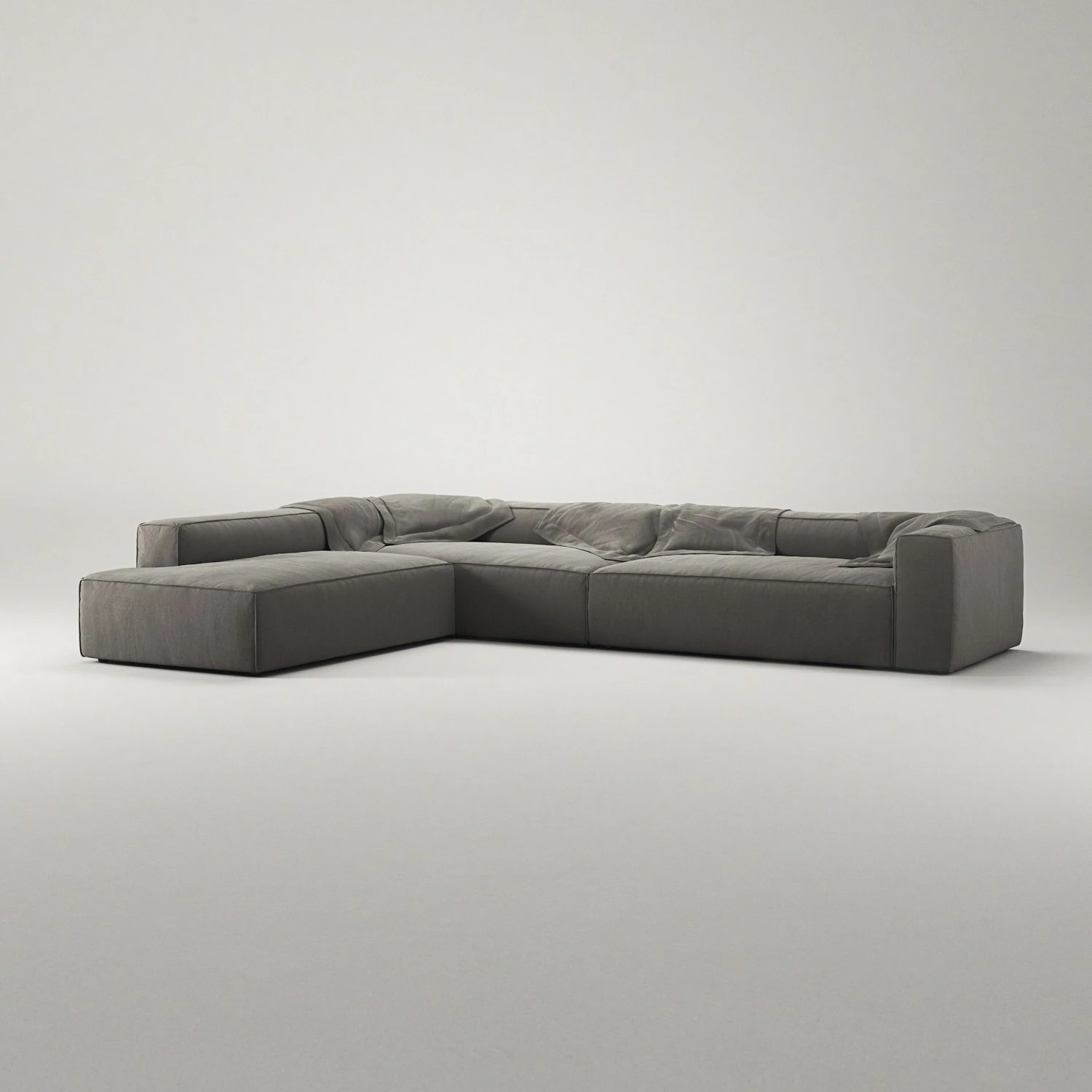 Grand Corner Sofa 5-Seater Open End Left, Hunter Brown 4 Grand Corner Sofa 5-Seater Open End Left, Hunter Brown – Bild 4