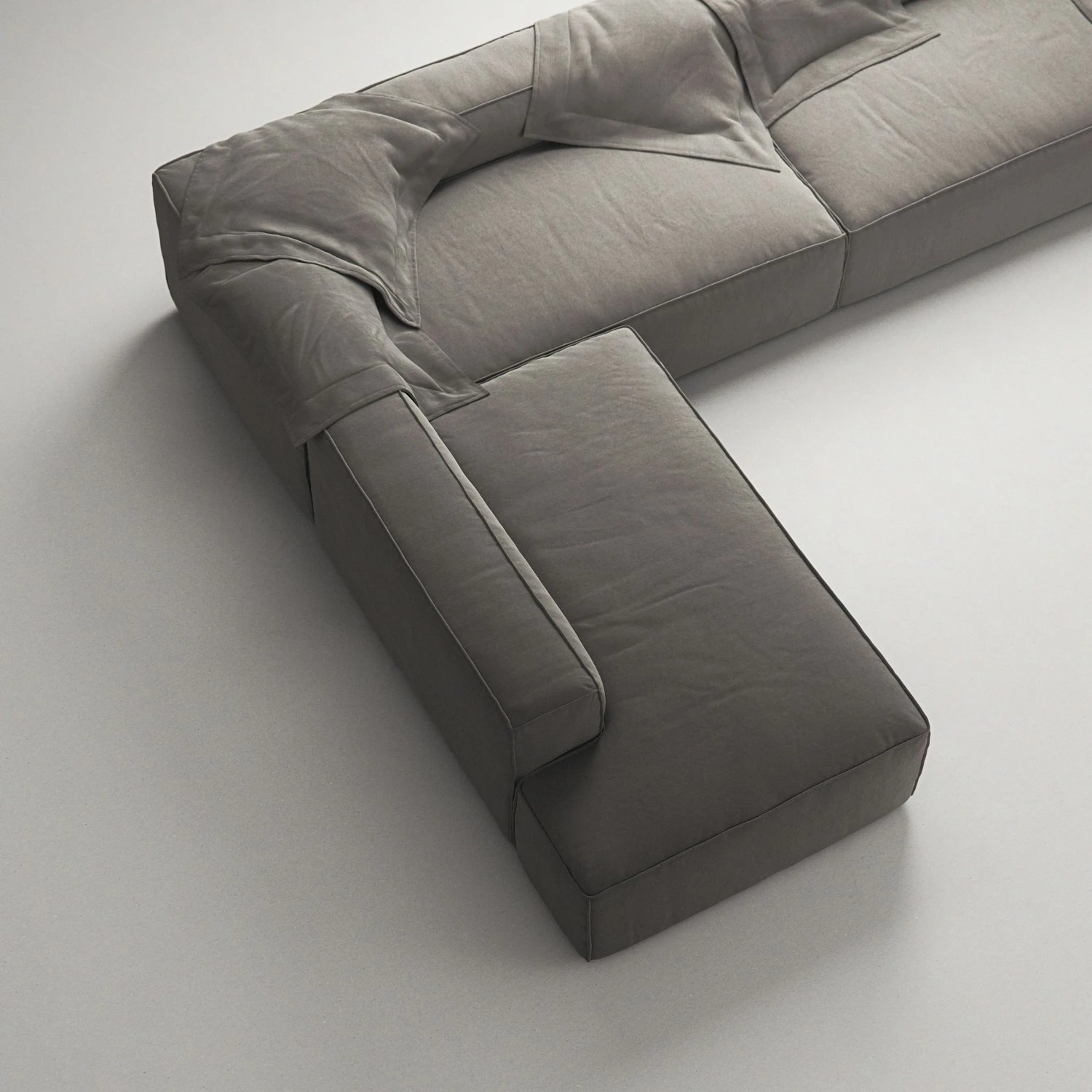 Grand Corner Sofa 5-Seater Open End Left, Hunter Brown 6 Grand Corner Sofa 5-Seater Open End Left, Hunter Brown – Bild 6