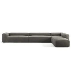 Grand Ecksofa Rechts, Hunter Brown