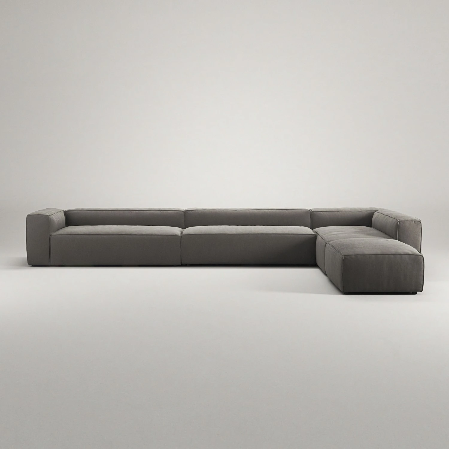 Grand Ecksofa Rechts, Hunter Brown 2 Grand Ecksofa Rechts, Hunter Brown – Bild 2