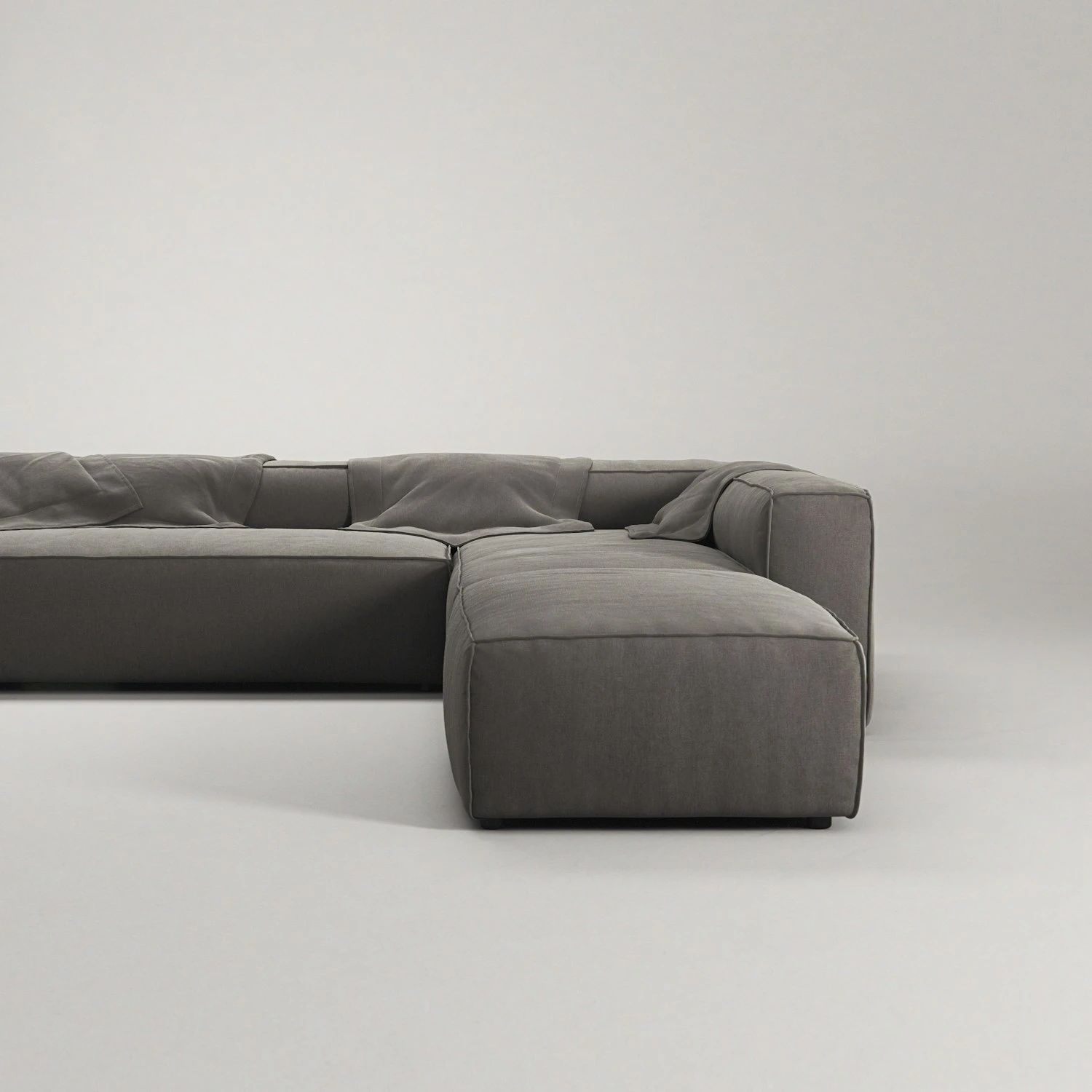 Grand Ecksofa Rechts, Hunter Brown 5 Grand Ecksofa Rechts, Hunter Brown – Bild 5