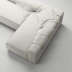 Grand Lounge Sofa 3-Seater Open End Left, Moon White -Gubi || Hay || &Tradition Verkäufe decotique grand lounge sofa 3 seater open end left 37